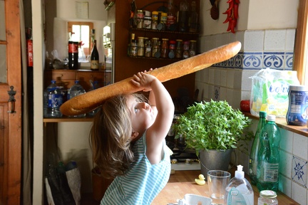 Greta and the French Bread2
